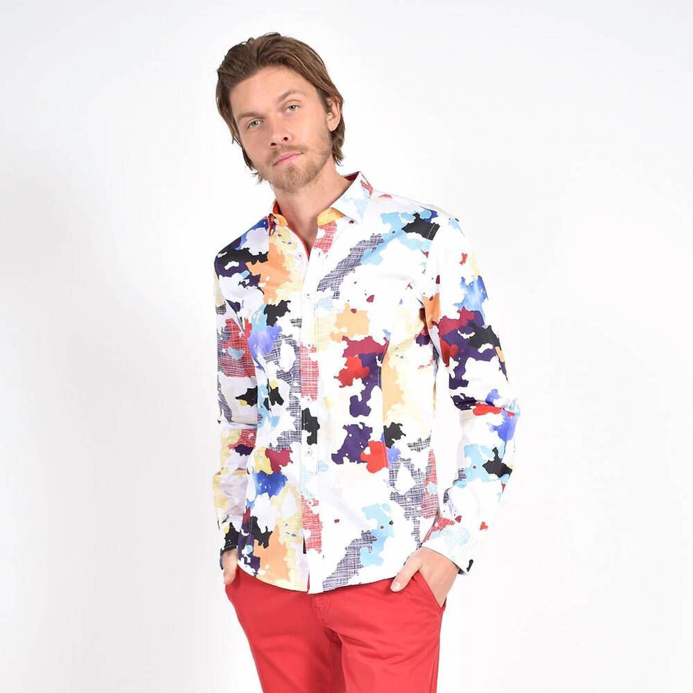 NEW EIGHT X rodeo dream button down shirt in multi